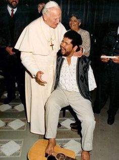 melendez with pope