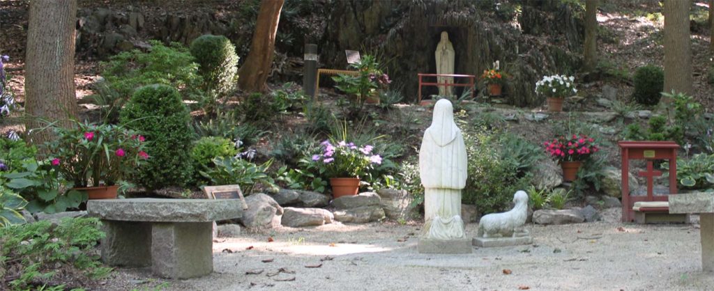 The Grotto of Our Lady of Lourdes at MRH